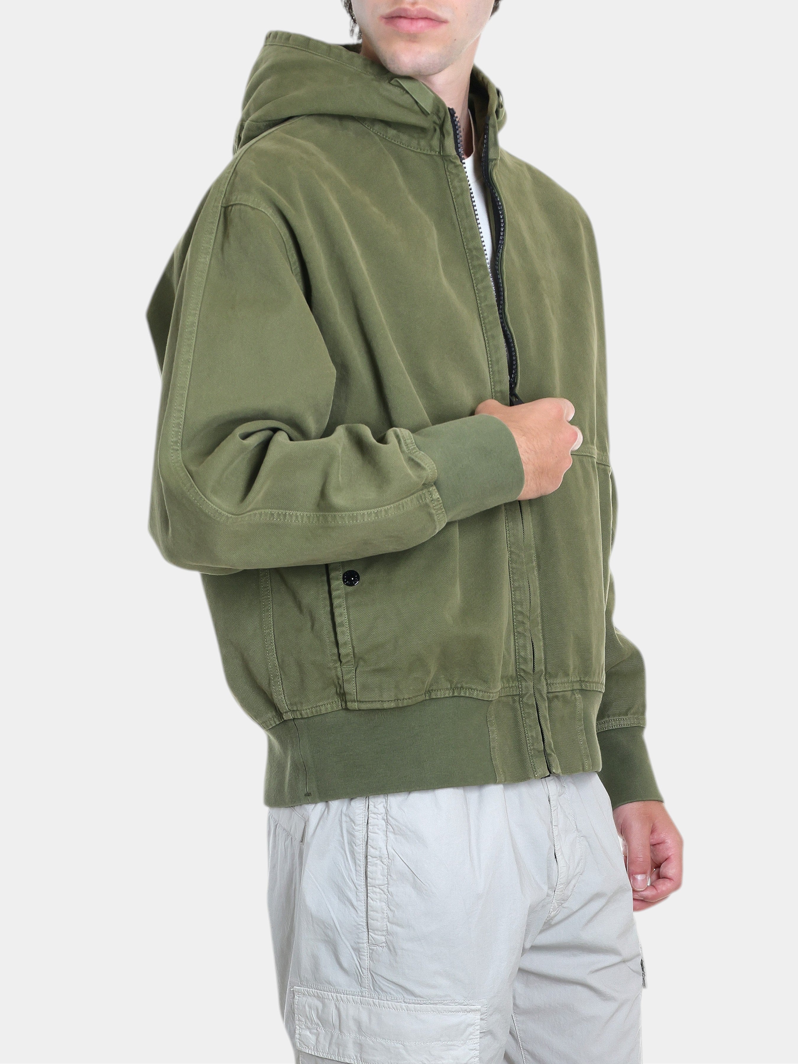 STONE ISLAND FELPA CON CAPPUCCIO L1S156100068S0184 V015G BALU.CH