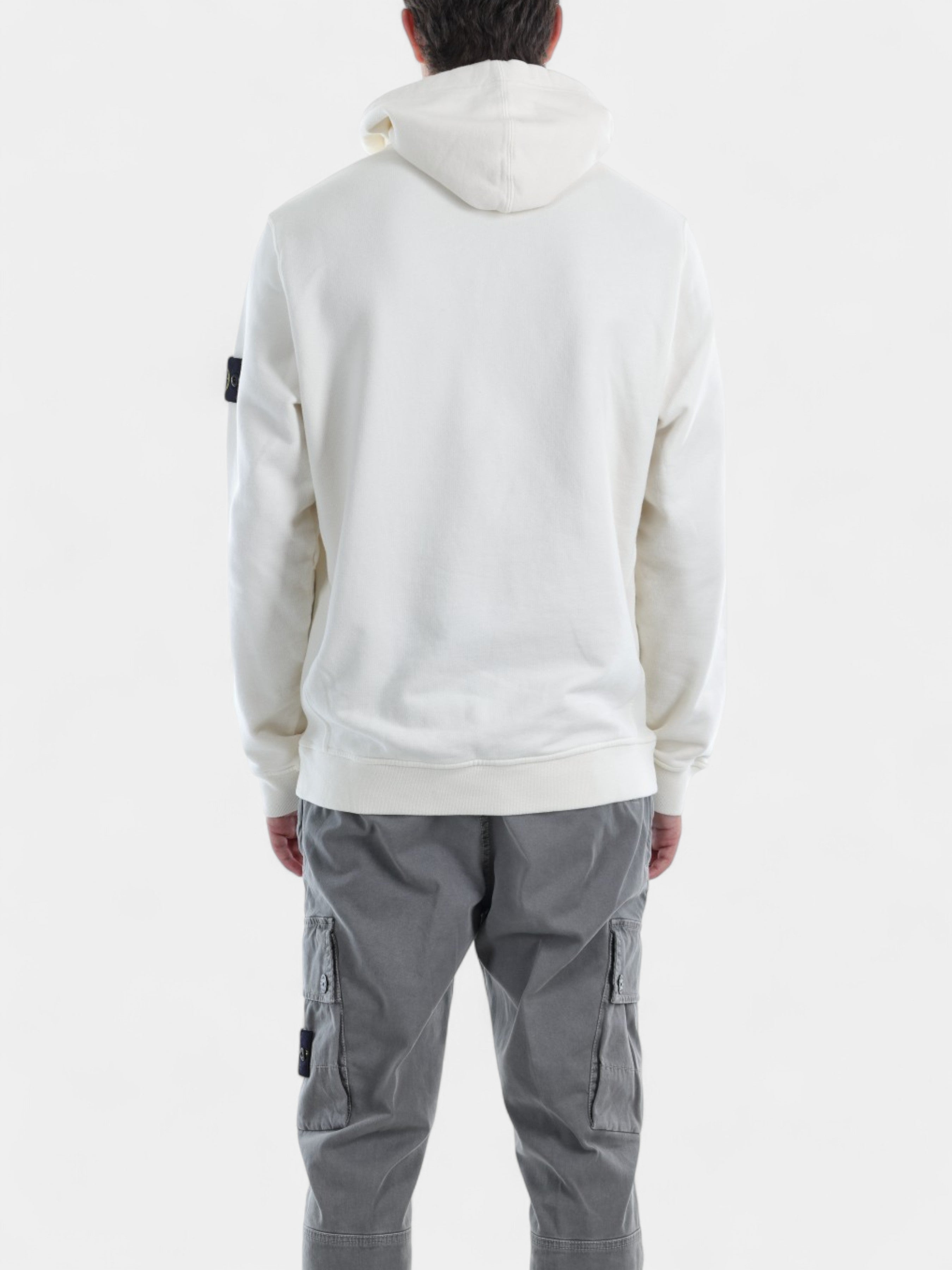 STONE ISLAND FELPA CON CAPPUCCIO 6100029S0A20 V0093 BALU.CH