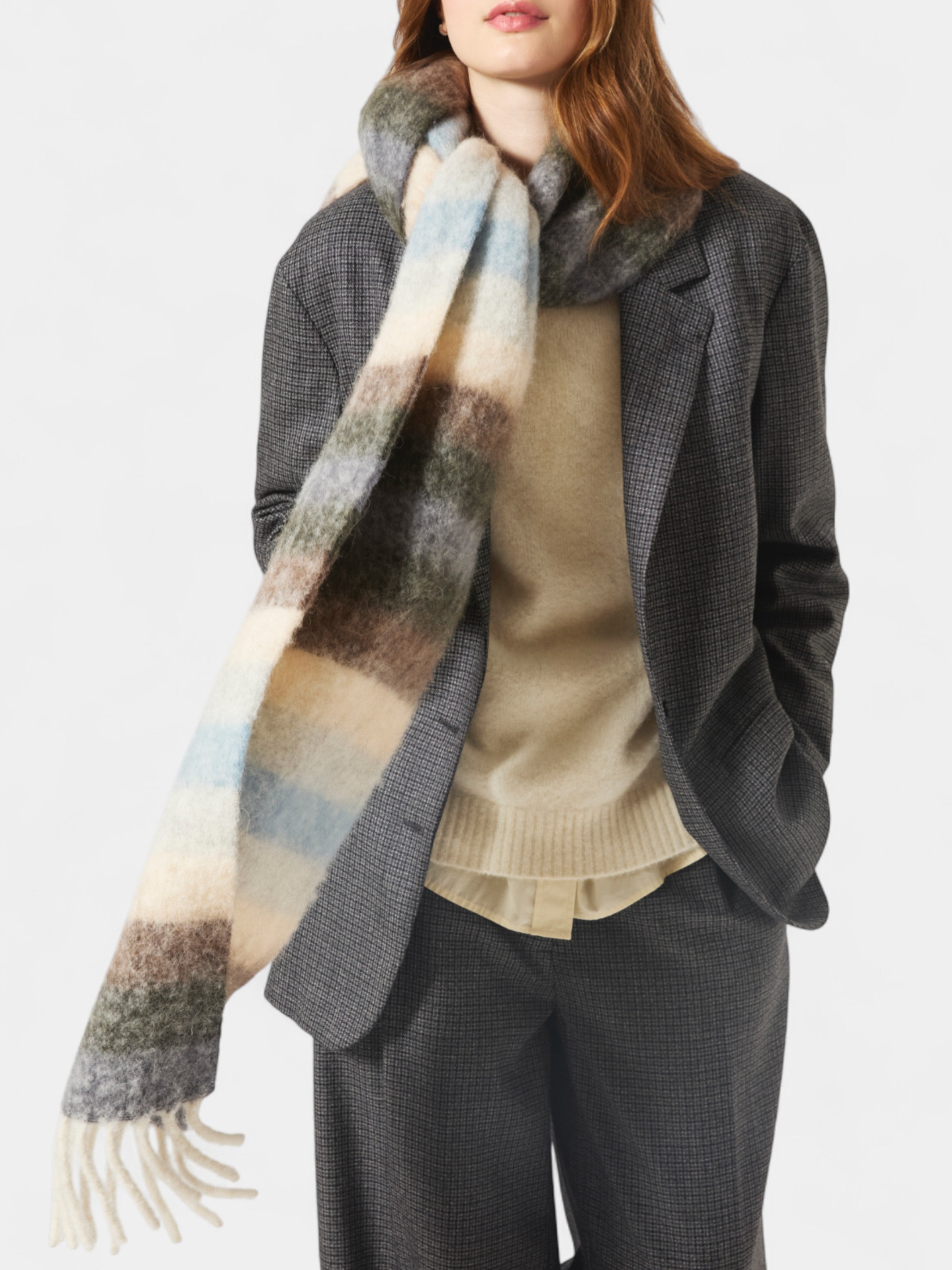 ANDREA'S 1947 SCIARPA 8520 DENIM BALU.CH