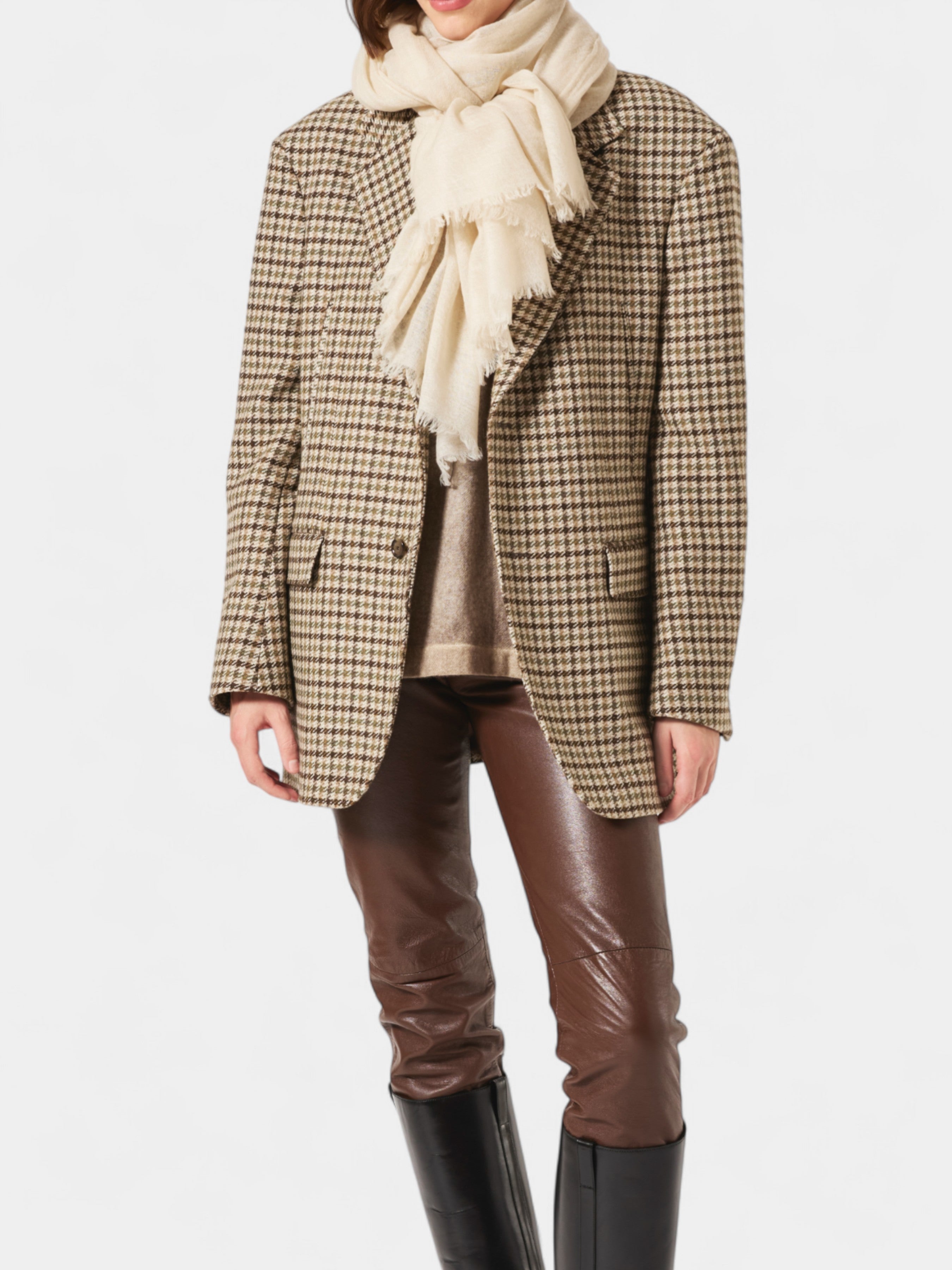 ANDREA'S 1947 SCIARPA 8521 SOFT BEIGE BALU.CH