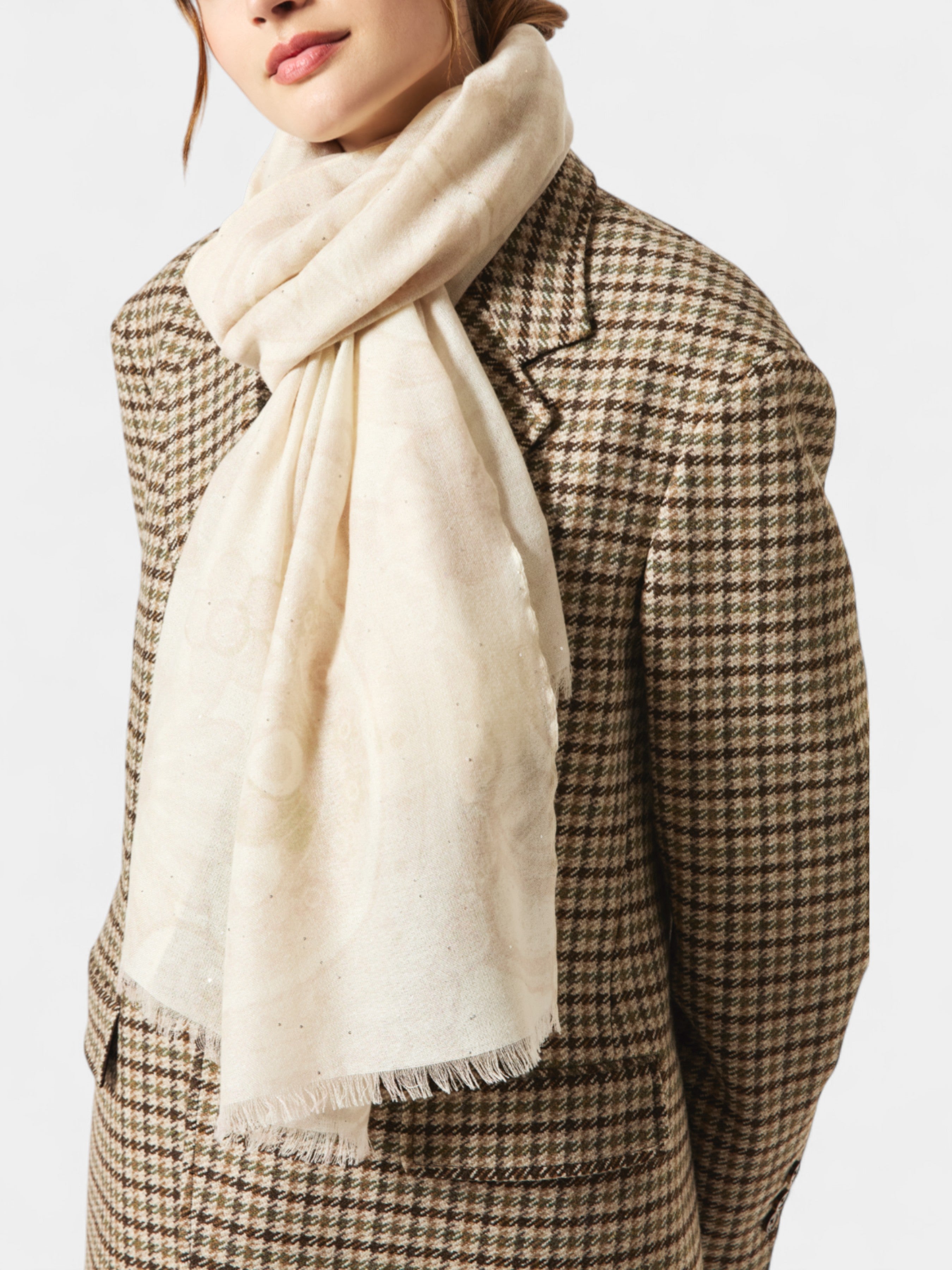 ANDREA'S 1947 SCIARPA 8595 TAUPE GREY BALU.CH