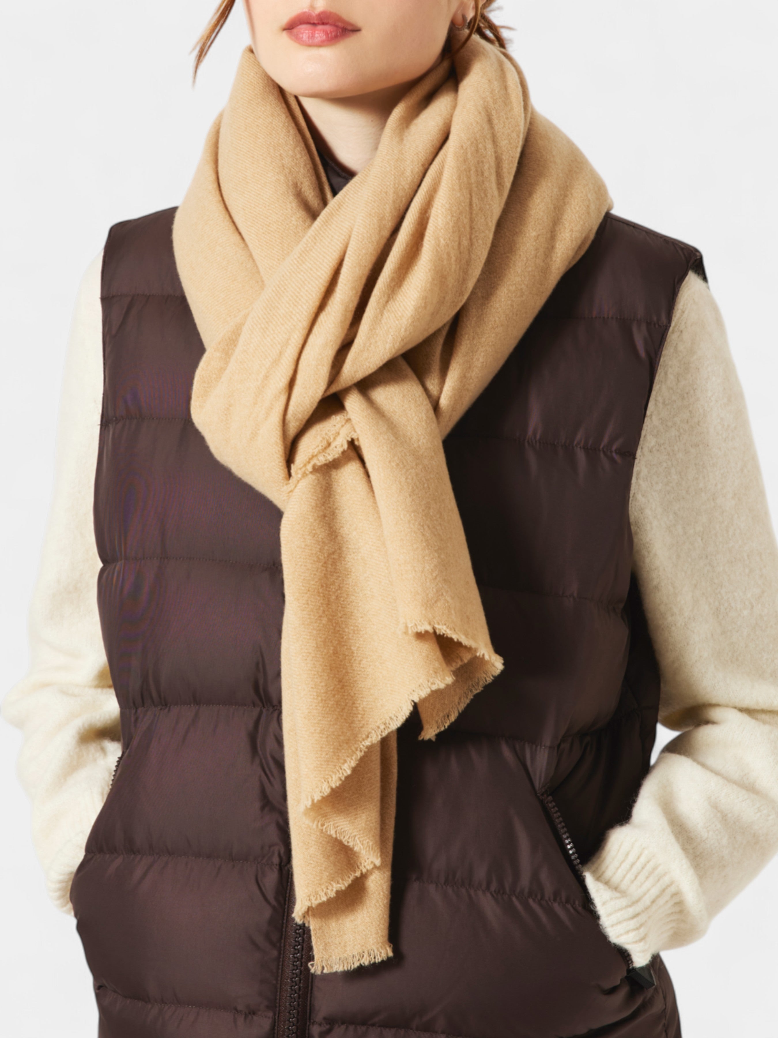ANDREA'S 1947 SCIARPA 8597 SOFT BEIGE BALU.CH