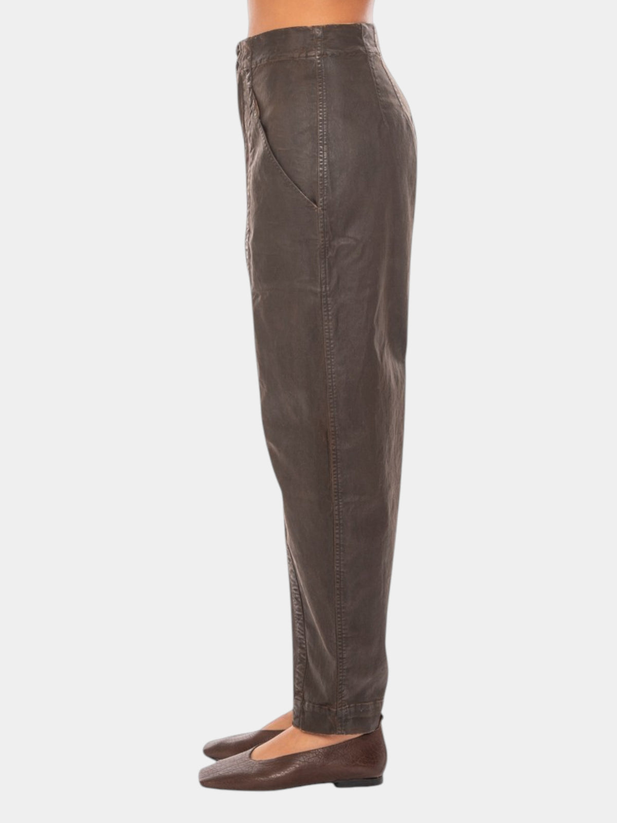 Gentry Portofino Pantalone morbido effetto pelle