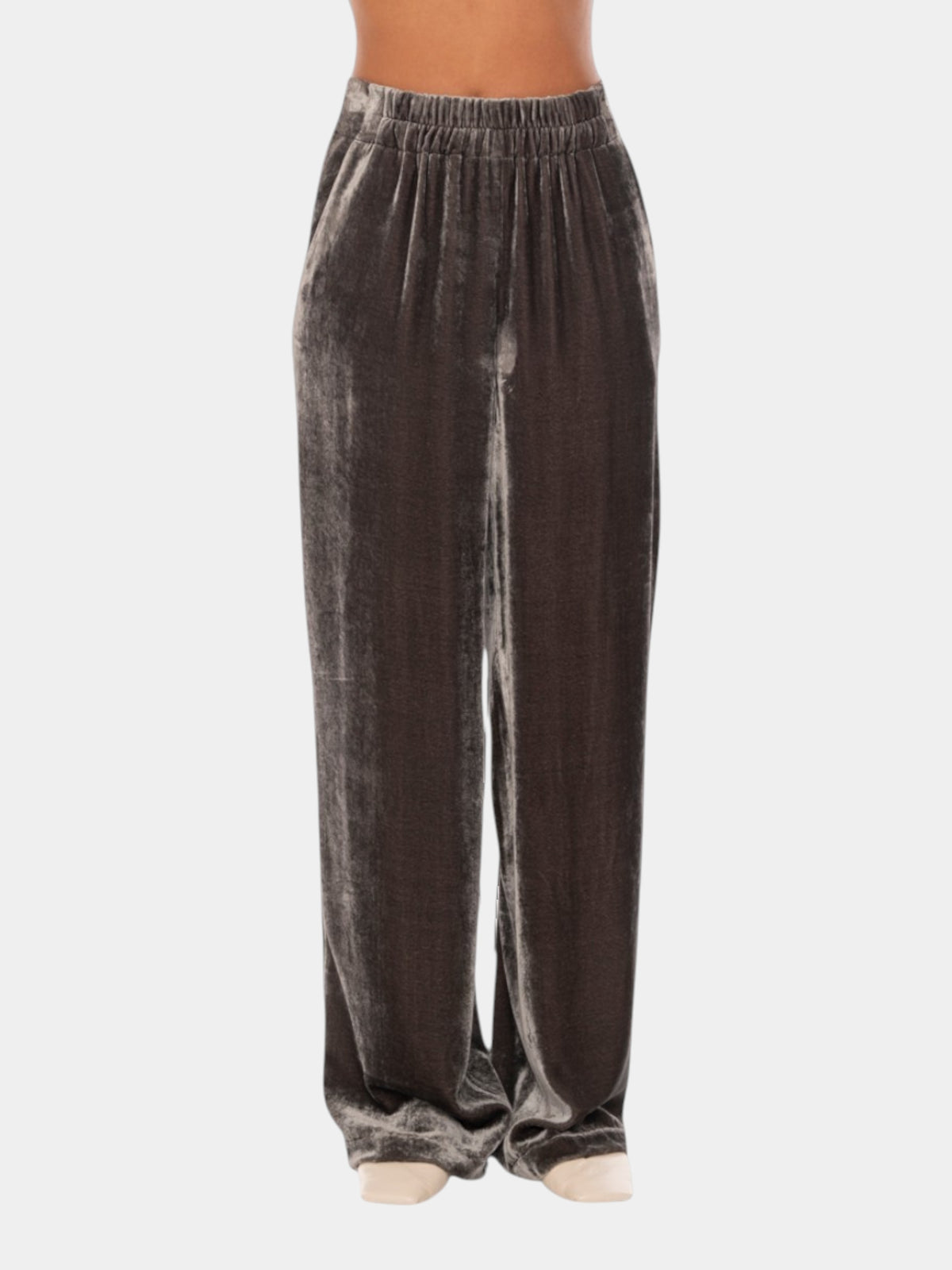 Gentry Portofino Pantalone palazzo in velluto