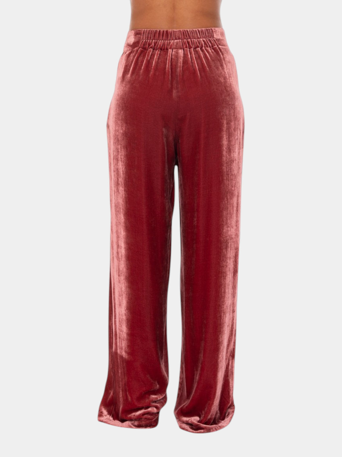 Gentry Portofino Pantalone palazzo in velluto