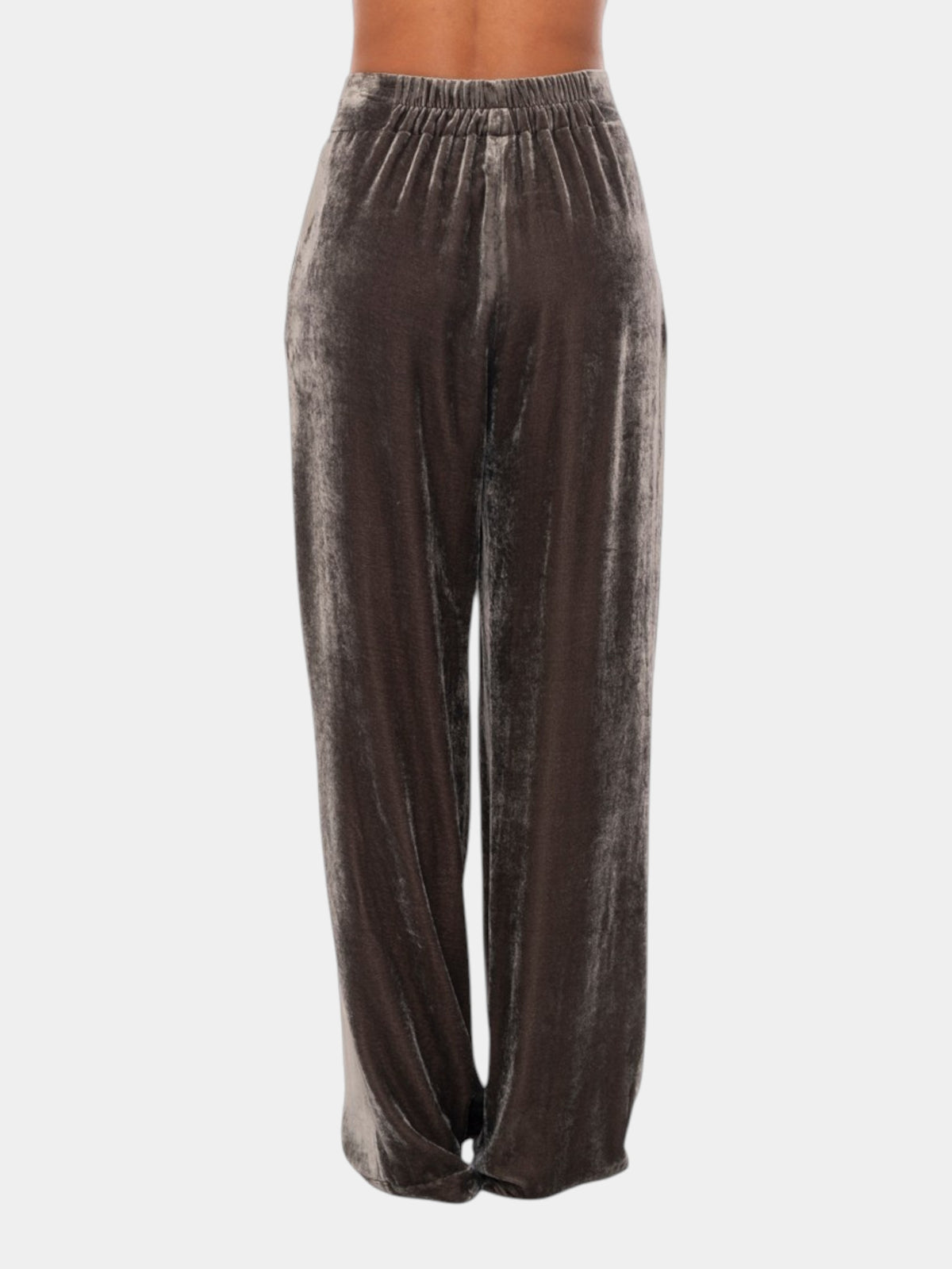 Gentry Portofino Pantalone palazzo in velluto