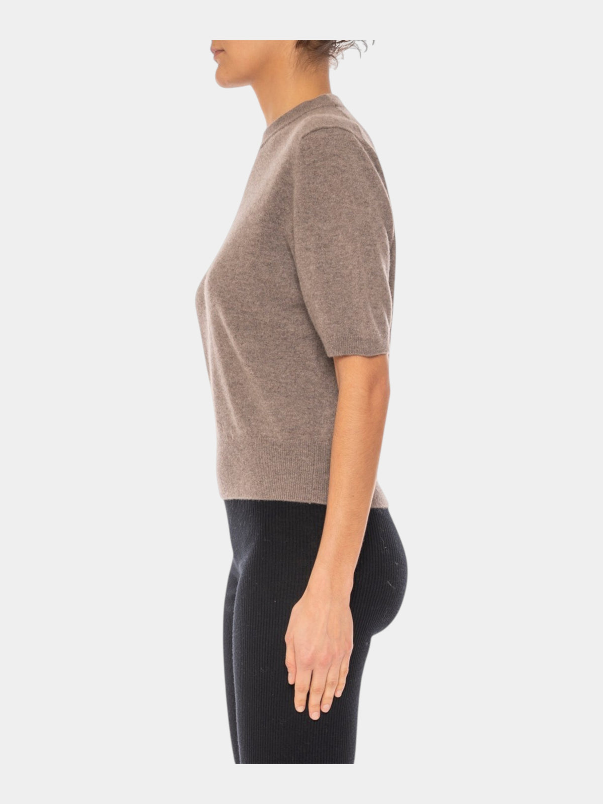 Gentry Portofino T-shirt in cashmere tortora