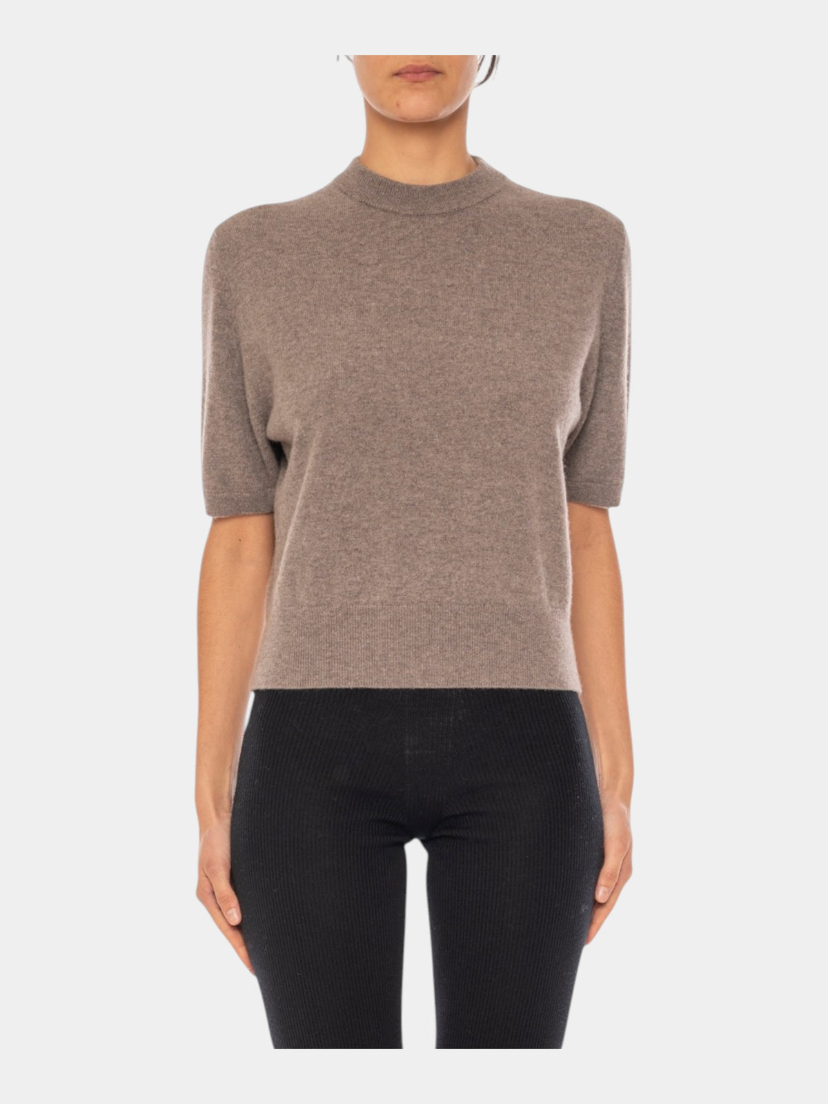 Gentry Portofino T-shirt in cashmere tortora