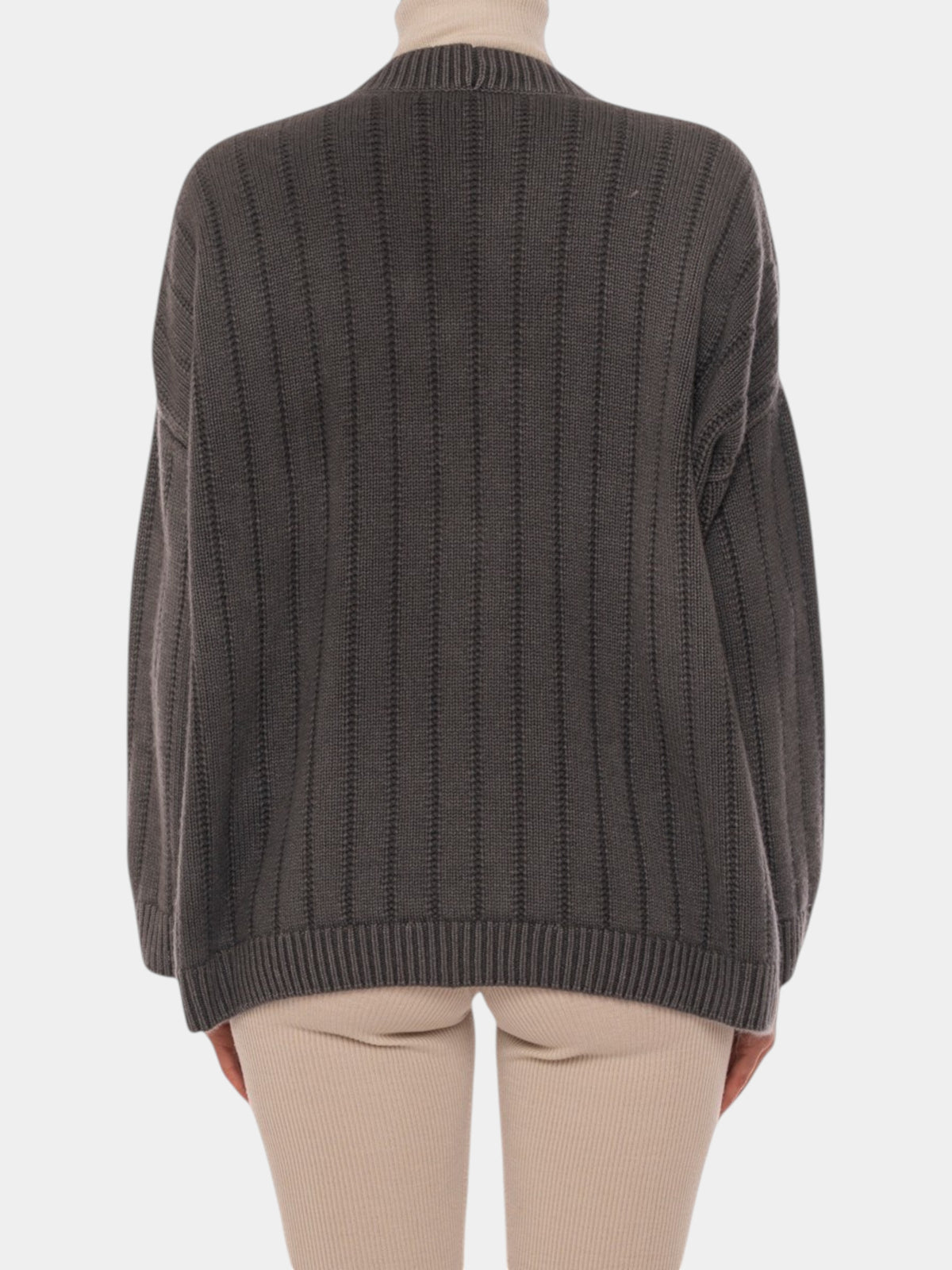 Gentry Portofino Cardigan oversize in puro cashmere