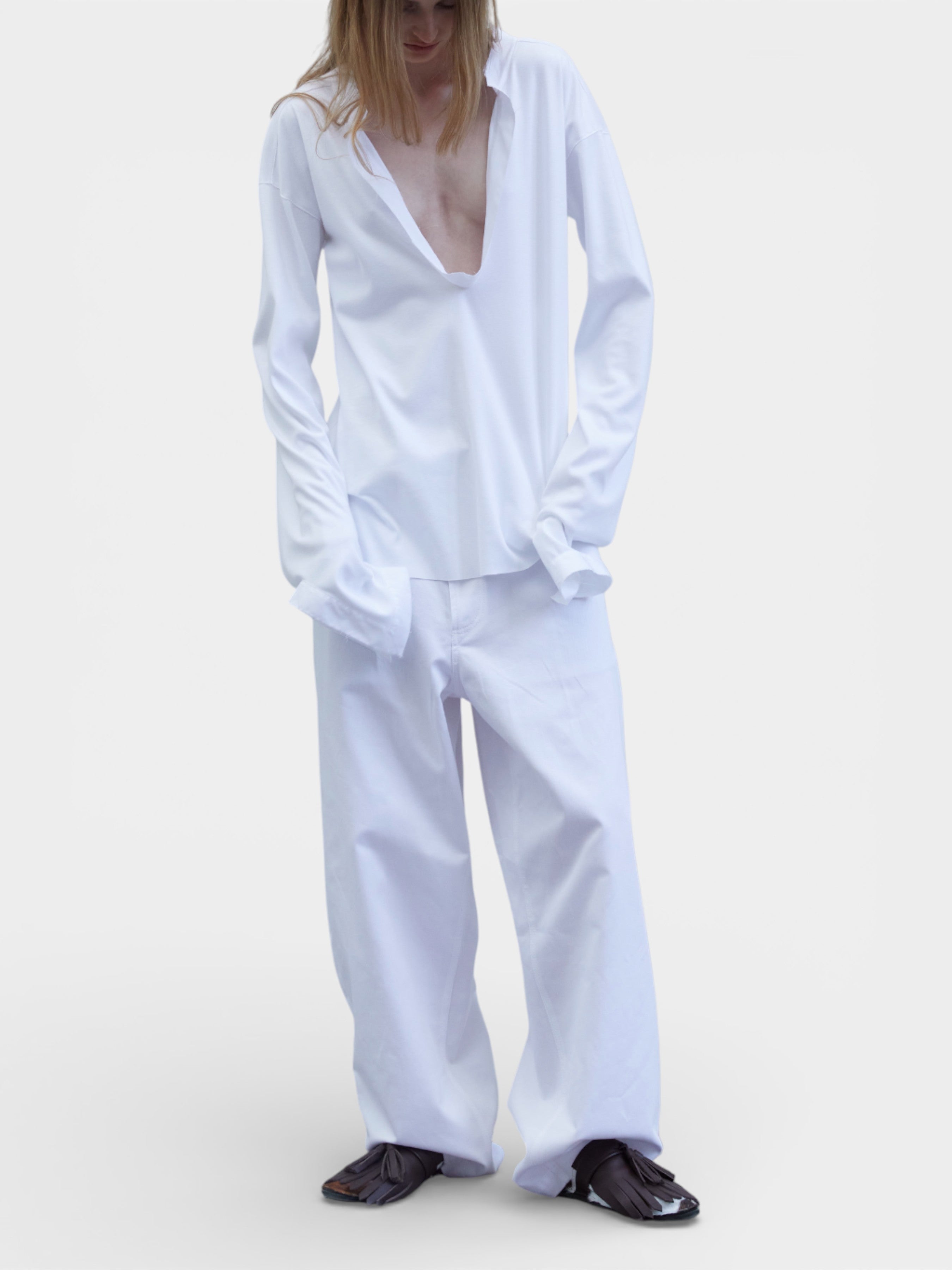 JEJIA MAGLIA SCOLLO A V 140AT2977 J0129 BALU.CH