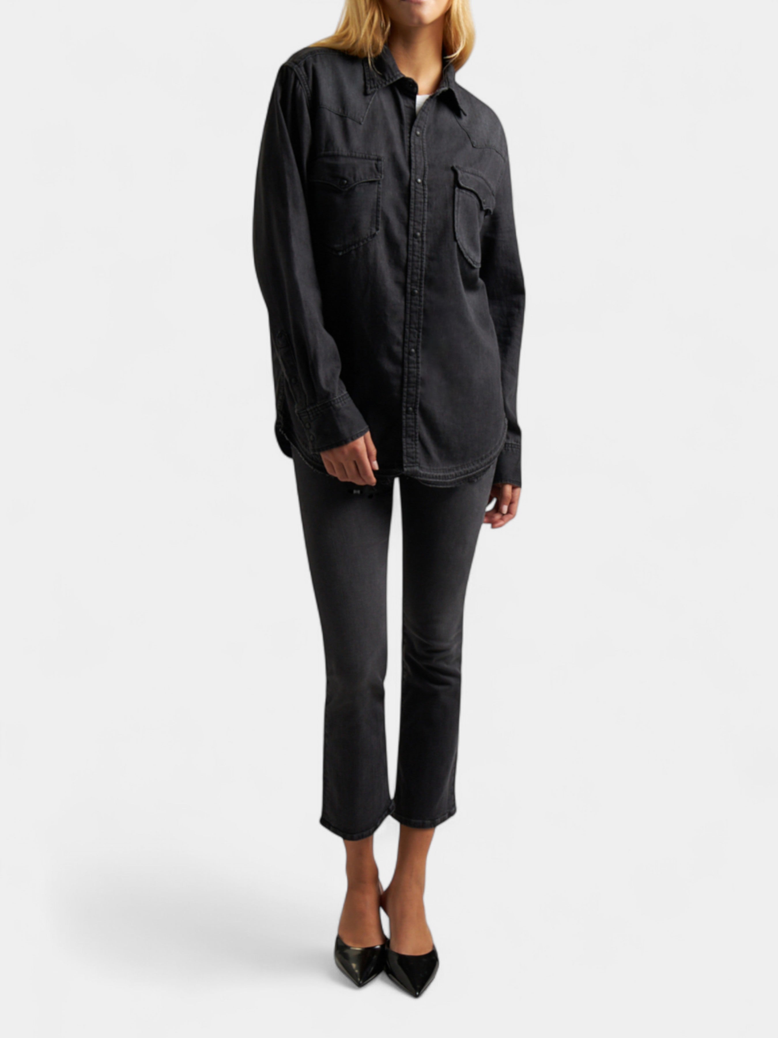AG JEANS CAMICIA JEANS O DENIM W0055032 BLAK BALU.CH